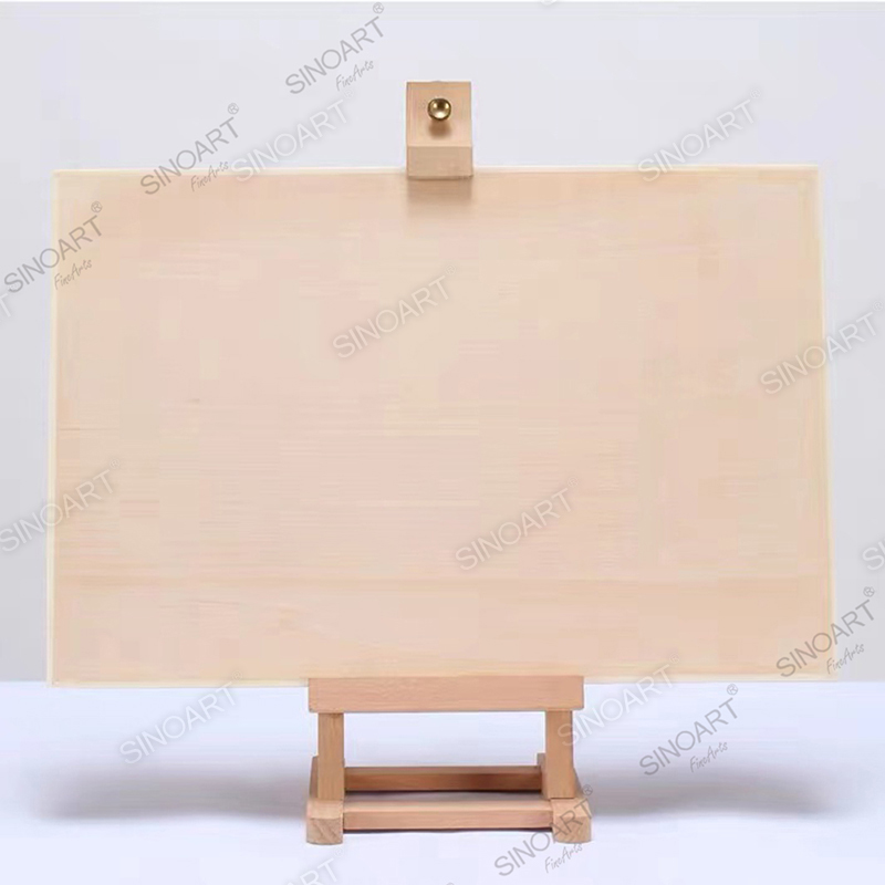 16x13.5x43cm Tabletop Display Stand A-Frame Portable Artist Tripod Wooden Easel 