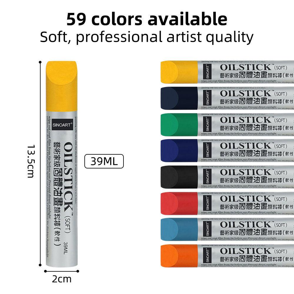 Artist Quality oil paint sticks for painting