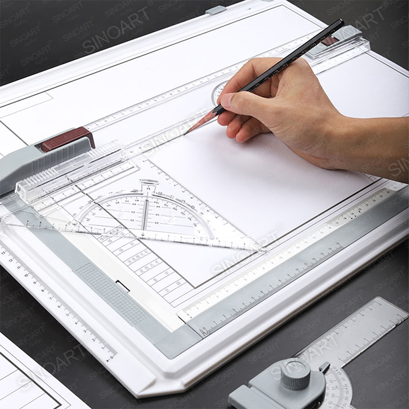 A3 Technical Drawing Board with Parallel Motion - Perfect A3 Size Drawing Board for Precision