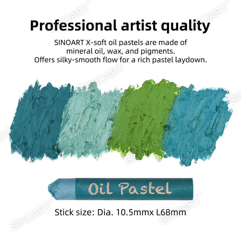 X-Soft Artist Oil Pastel ,Customizable Colors, Professional-Grade Oil Pastels